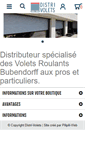 Mobile Screenshot of distri-volets.com